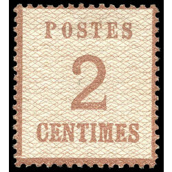 france stamp n2 os1 2 1870