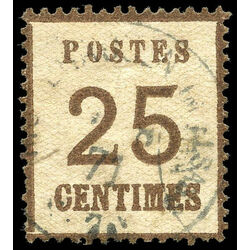 france stamp n7 os1 25 1870