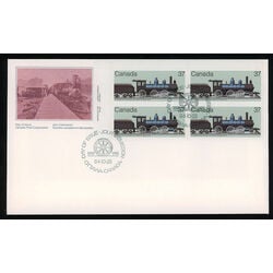 canada stamp 1038 gt class e3 2 6 0 type 37 1984 FDC 001
