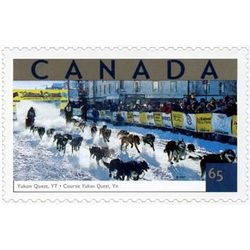 canada stamp 1952a yukon quest yk 65 2002