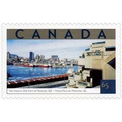 canada stamp 1952d old port of montreal qc 65 2002