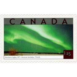 canada stamp 1953a northern lights nt 1 25 2002