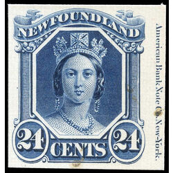 newfoundland stamp 31pi queen victoria 24 1866 M VF 002
