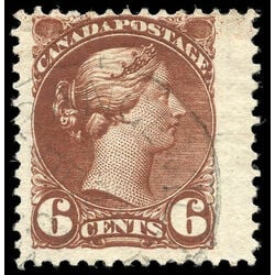 canada stamp 43a queen victoria 6 1891 U F VF 007