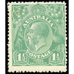 australia stamp 25a king george v 1923 M NH 001