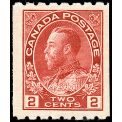 canada stamp 124 king george v 2 1913 M VF 014