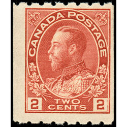 canada stamp 124 king george v 2 1913 M FNH 016