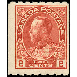 canada stamp 124 king george v 2 1913 M F 017