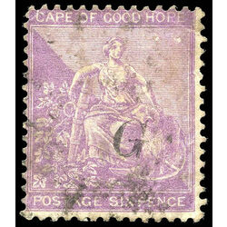 griqualand west stamp 79 cape of good hope 1878
