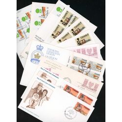 collection of 52 canada first day covers 8c all grouped together by scott