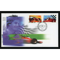 canada stamp 1648a gilles villeneuve 1997 FDC