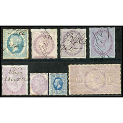 8 great britain revenue stamps