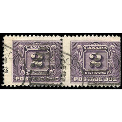 canada stamp j postage due j2 first postage due issue 2 1906 U F 003