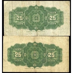 canada 25 paper 1900 and 1923 issues
