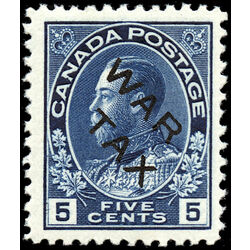 canada stamp mr war tax mr2b war tax 5 1915 M VFNH 011
