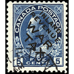 canada stamp mr war tax mr2bi war tax 5 1915 U F VF 009