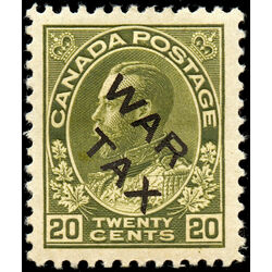 canada stamp mr war tax mr2c war tax 20 1915
