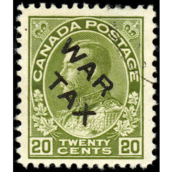 canada stamp mr war tax mr2c war tax 20 1915 U VF 019
