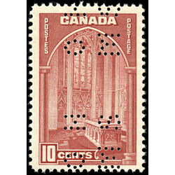 canada stamp o official o9 241 memorial chamber 10 1938