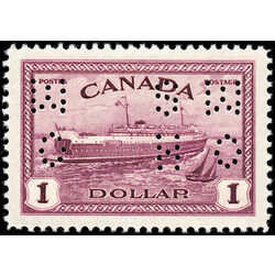 canada stamp o official o273 train ferry 1 00 1946 M GEMNH 002