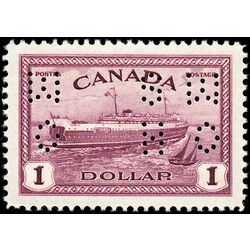 canada stamp o official o9 273 train ferry 1 00 1946