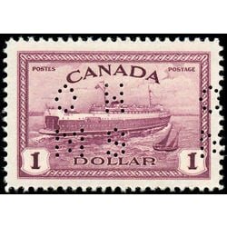 canada stamp o official o273 train ferry 1 00 1946 M VF 003