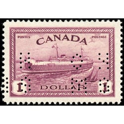 canada stamp o official o273 train ferry 1 00 1946 M VF 004