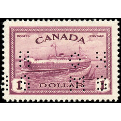 canada stamp o official o9 273 train ferry 1 00 1946 M VF 004