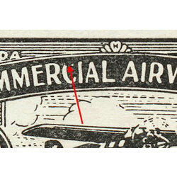 canada stamp cl air mail semi official cl47a commercial airways ltd 10 1929