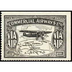 canada stamp cl air mail semi official cl47a commercial airways ltd 10 1929 M 001