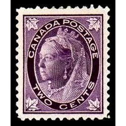 canada stamp 68xx queen victoria 2 1897