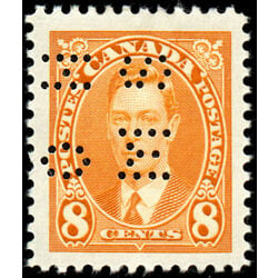canada stamp o official o236 king george vi 8 1937