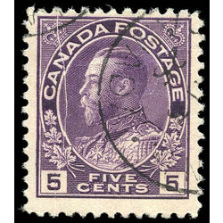 canada stamp 112c king george v 5 1925 U F 002