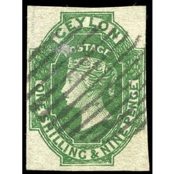 ceylon stamp 12 queen victoria 1859