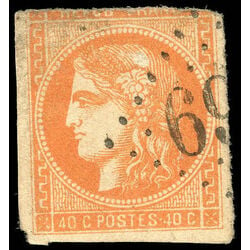 france stamp 47b ceres 40 1870