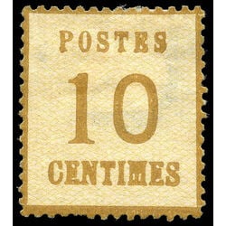 france stamp n5b os1 10 1870 M 001