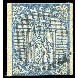 norway stamp 1 coat of arms 1855