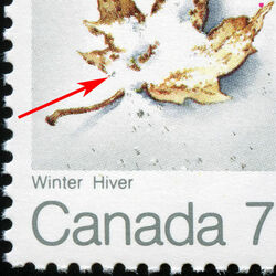 canada stamp 538 winter 7 1971 M PANE 538II
