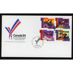 canada stamp 1520a commonwealth games vancouver 1994 FDC 002