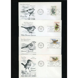 canada stamp 478 gray jays 5 1968 FDC 002