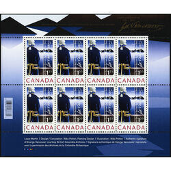 canada stamp 2219 captain vancouver and signature 1 55 2007 M PANE