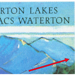 canada stamp 935ii waterton lakes 1 50 1982