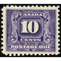canada stamp j postage due j10 second postage due issue 10 1930 M VFNH 005