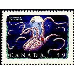 canada stamp 1290a kraken 39 1990