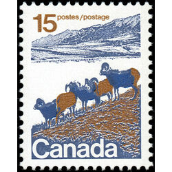 canada stamp 595i mountain sheep 15 1972