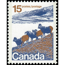canada stamp 595a mountain sheep 15 1976