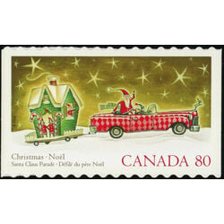 canada stamp 2070 santa in a cadillac 80 2004
