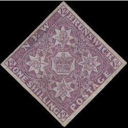 new brunswick stamp 4 pence issue 1sh 1851