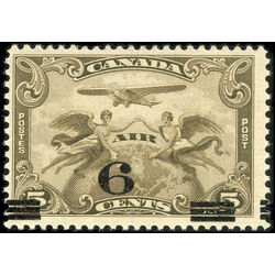 canada stamp c air mail c3ii c1 surcharged two winged figures against globe 6 1932 M F 002