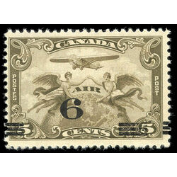 canada stamp c air mail c3ii c1 surcharged two winged figures against globe 6 1932 M F 003
